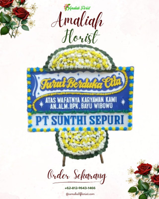 Papan Bunga Duka di Batu Merah